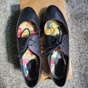 Born Mary Jane Lace Up Shoes